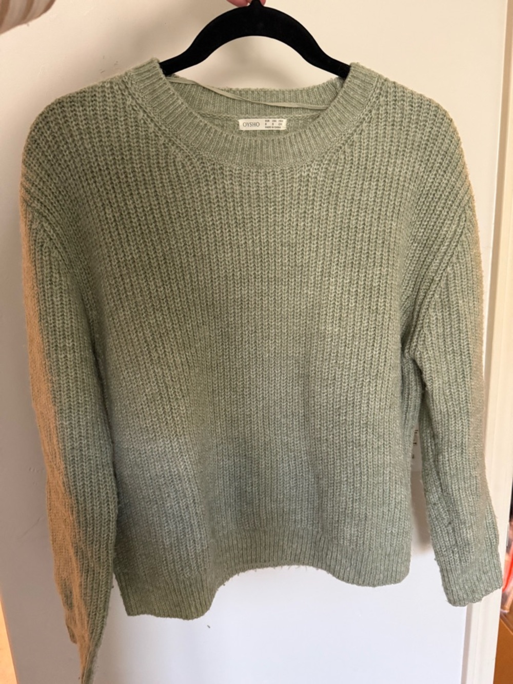 OYSHO knit 60% acrylic sweater